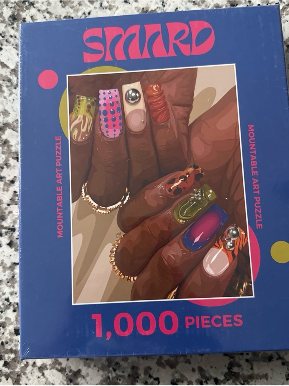SMARD | 1,000-Piece Nail Art Puzzle - Mani Cure